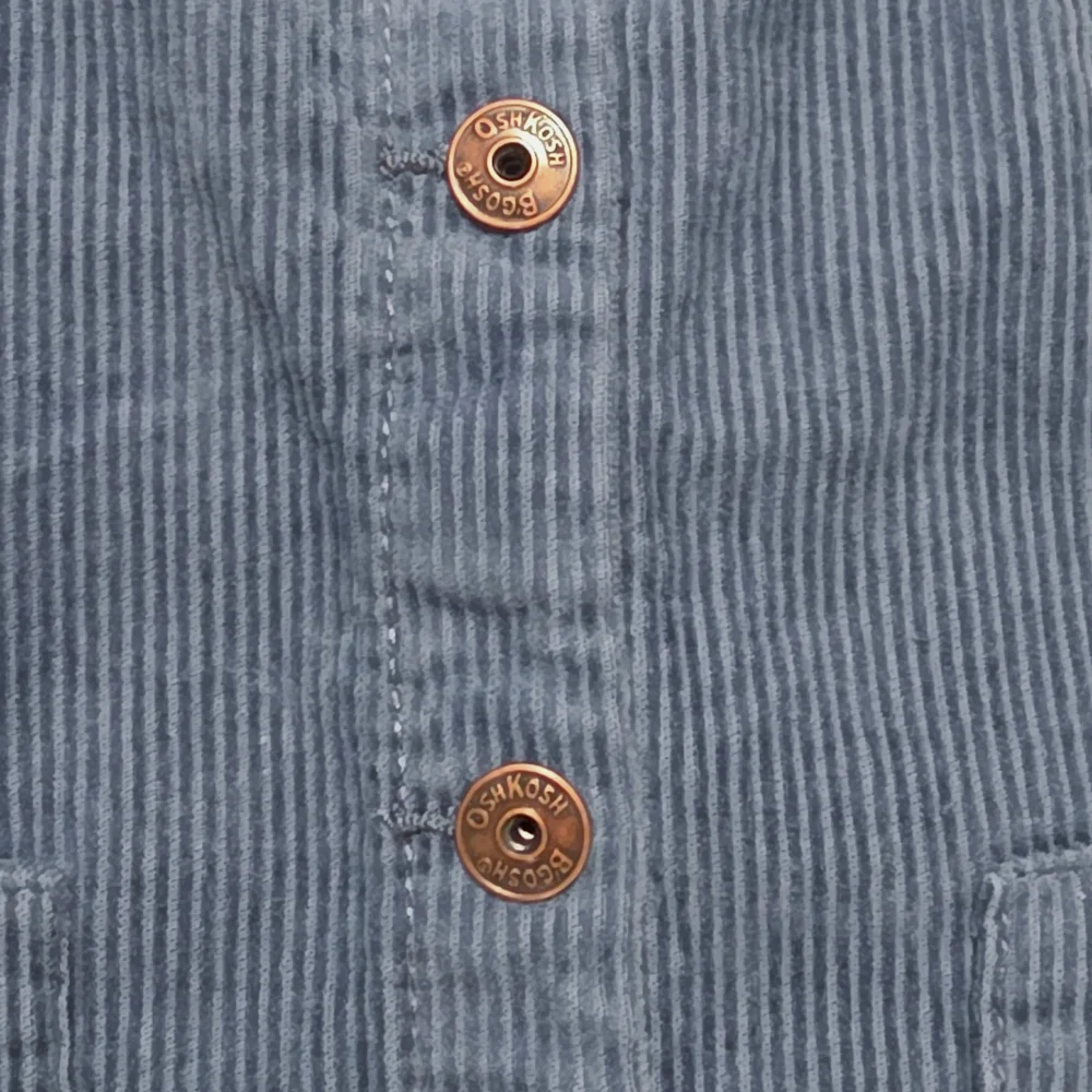 OshKosh B'gosh - Toddler Girls' Blue Corduroy Button-Front Skirtall